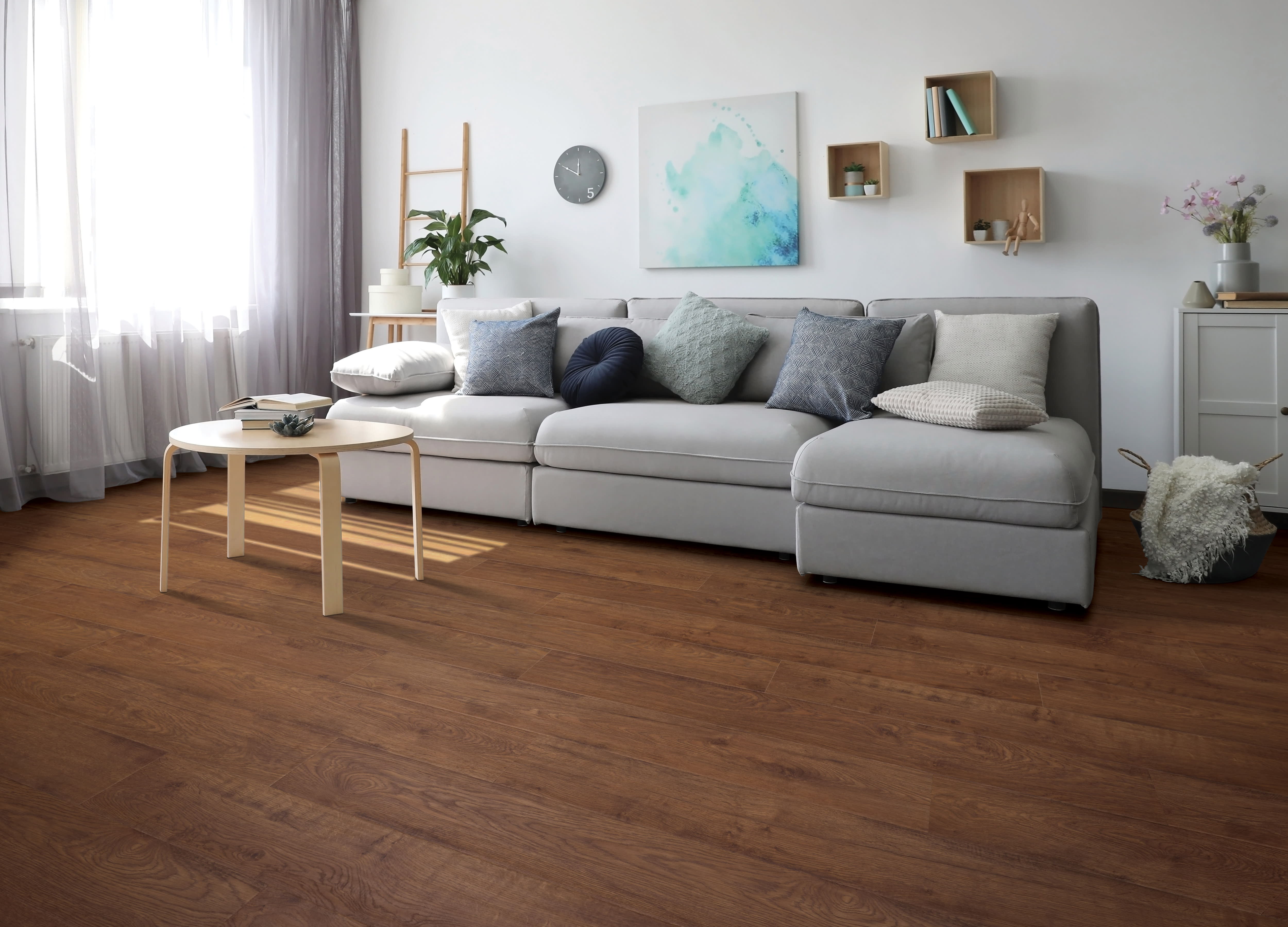Mohawk RevWood Plus - Western Row - Red Clay Oak