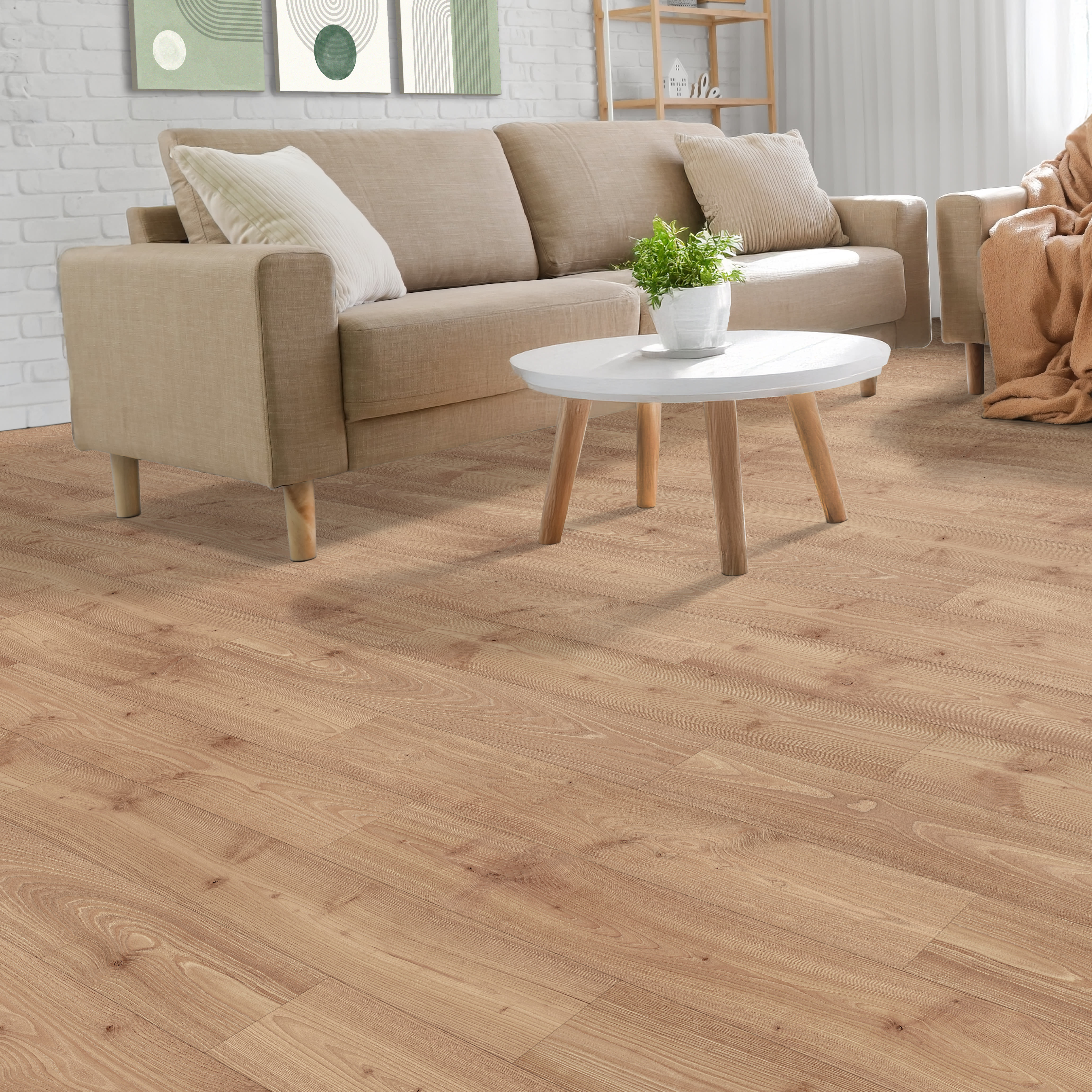 Mohawk RevWood Plus - Madison Aisle - Brass Chestnut