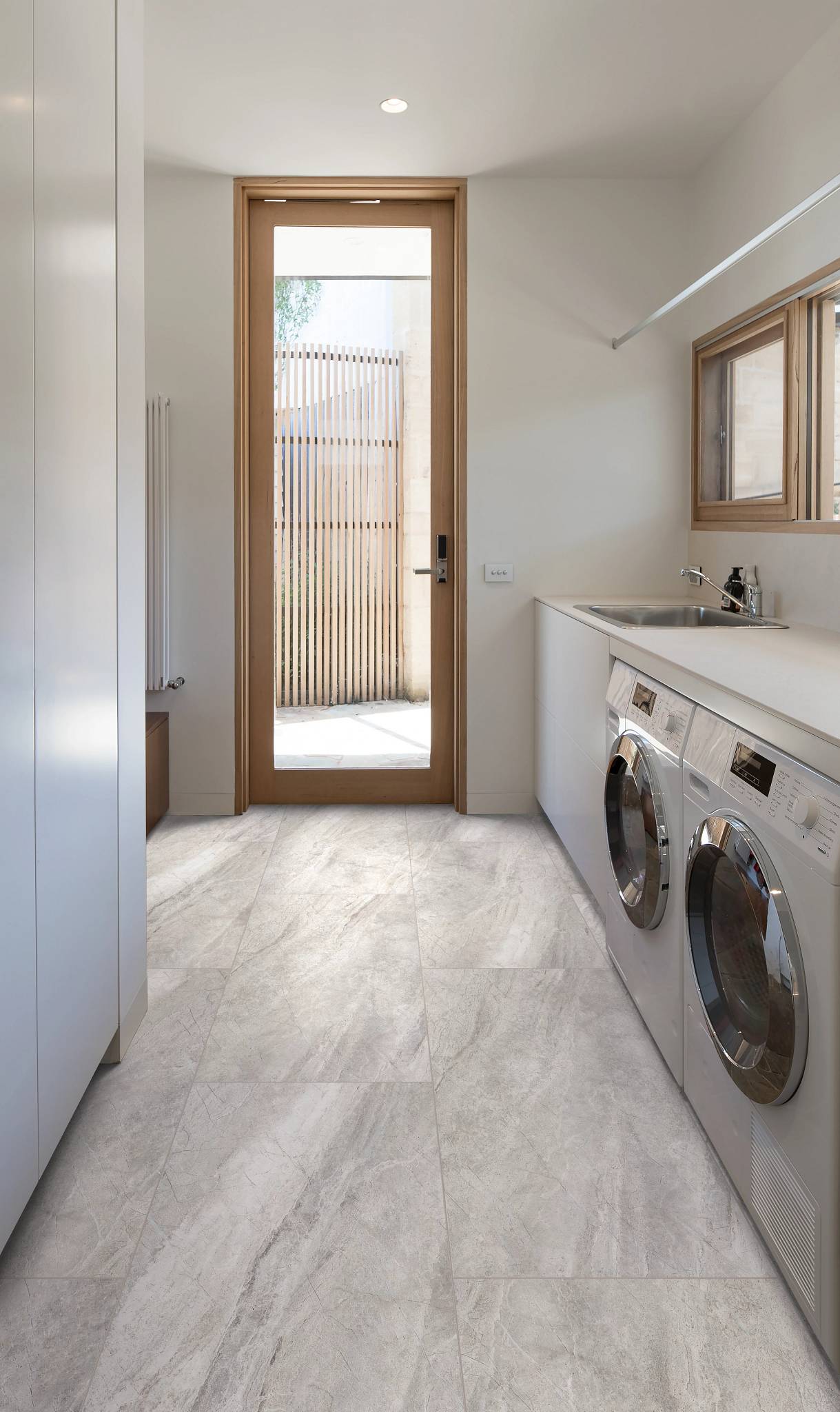COREtec Graphite Travertine - Waterproof Vinyl - CRT01-07047