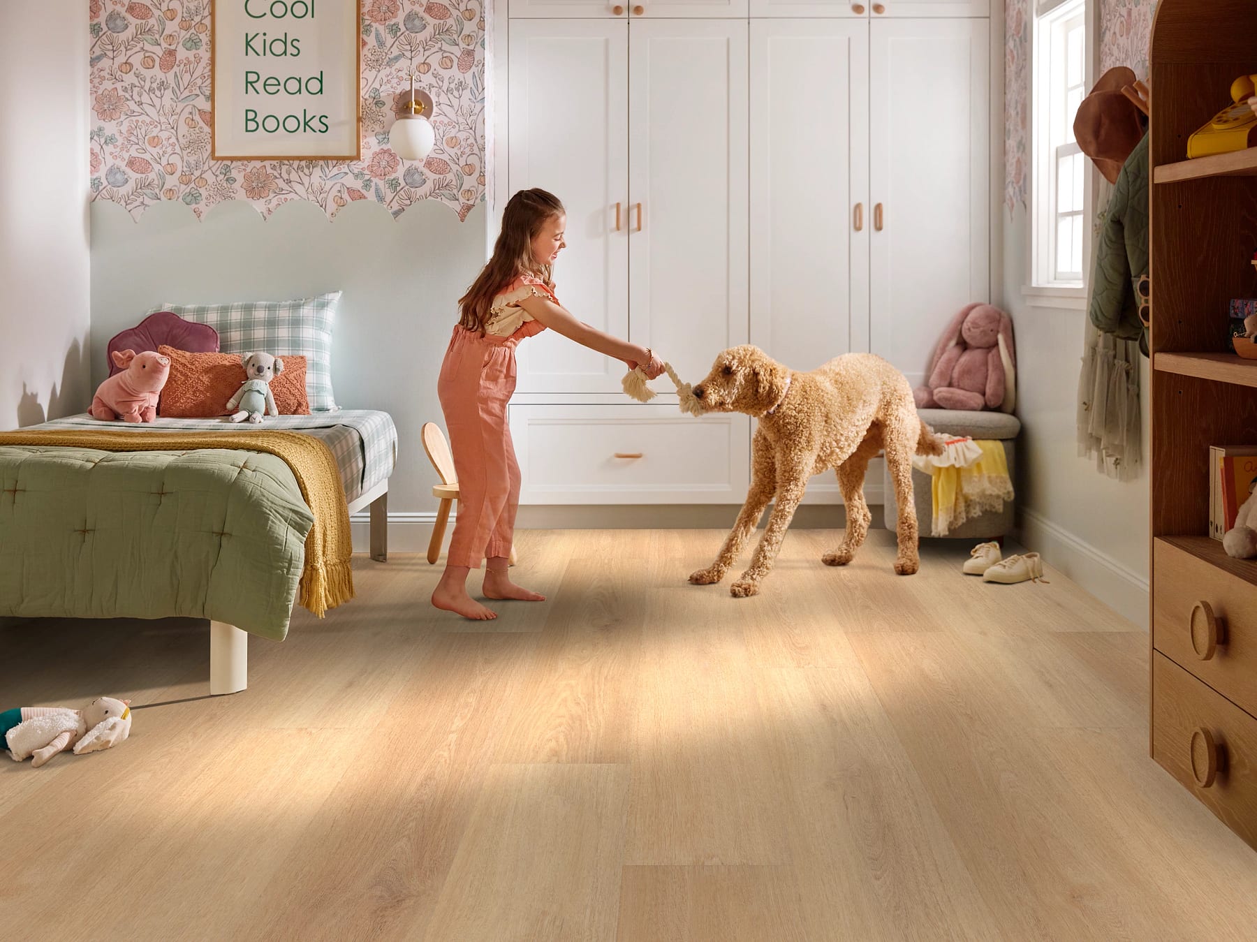Shaw Pet Perfect - Briard - Burlap Oak
