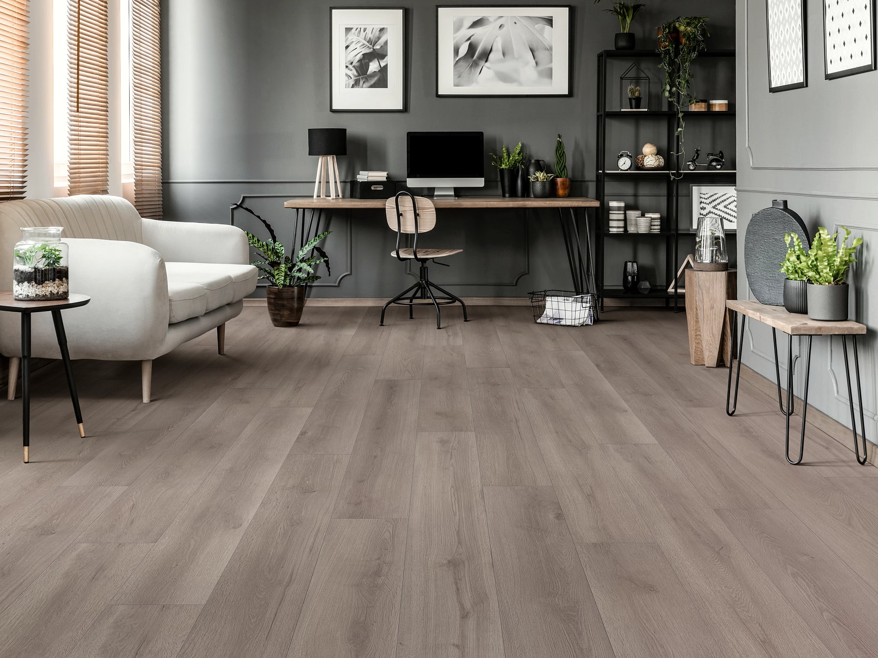 Shaw Luxury Vinyl Classic Series - Aspire Natural Bevel - Summit Grey