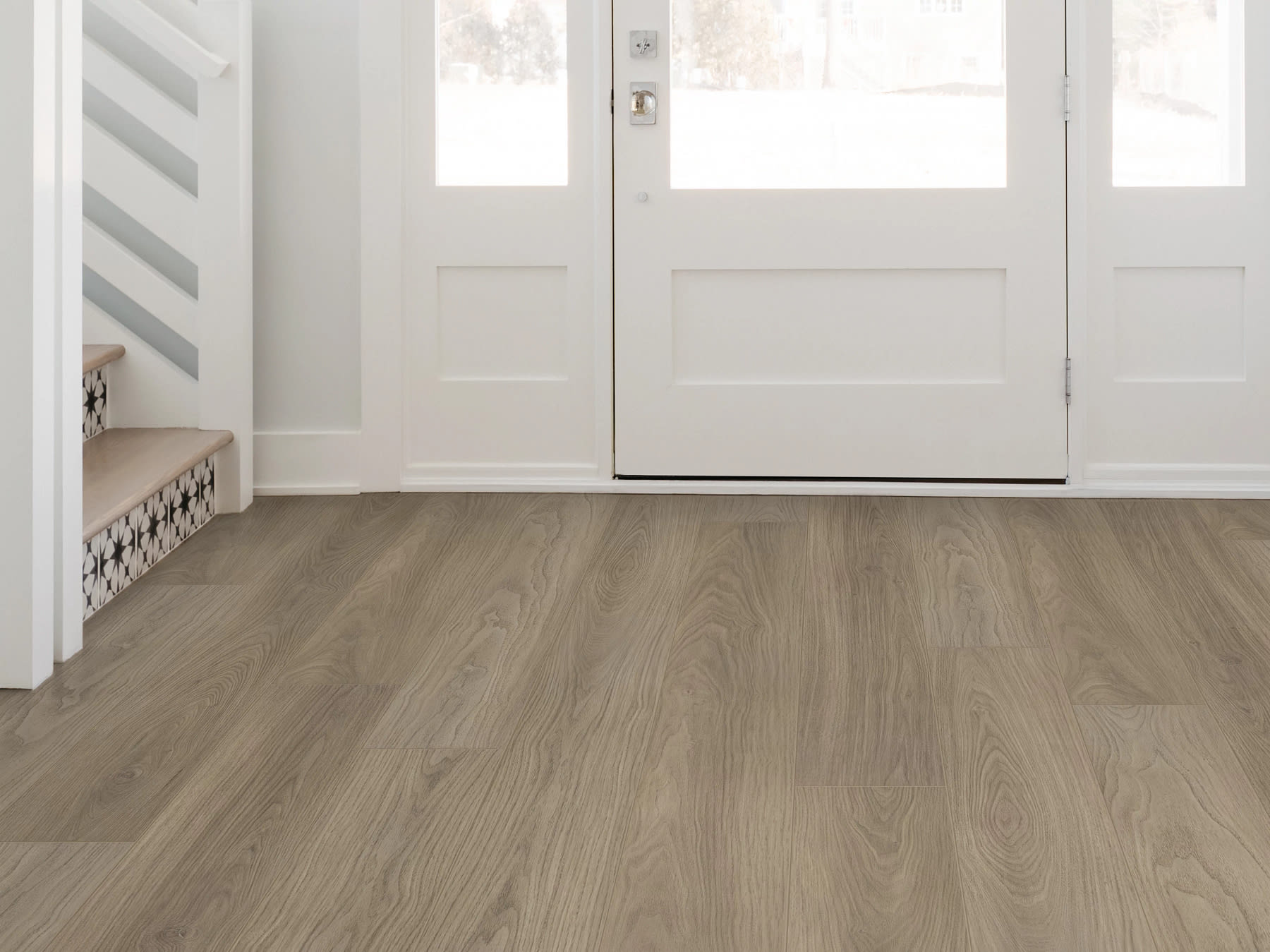 Shaw Luxury Vinyl Glue Down - Homebound - Woodland Mist
