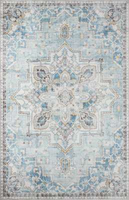 AFSHAAFS32LBL2030 - Momeni - Afshar - Light Blue AFS32 - 2' X 3'