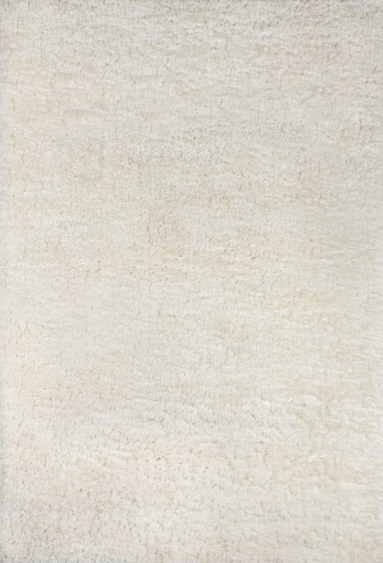 NSHAGNS-01WHT5370 - Novogratz - Nola Shag - Magnolia - White NS-01 - 5'3" X 7'