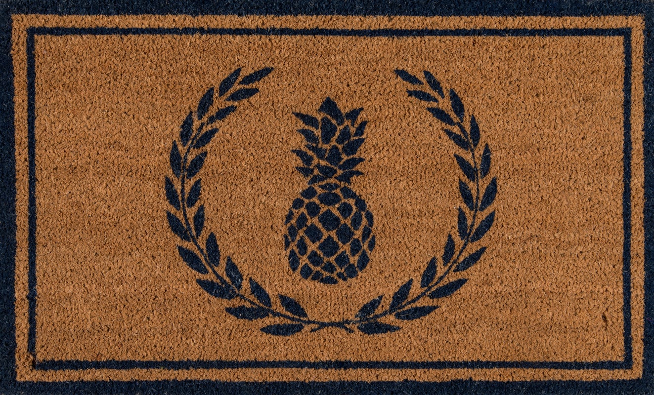 PARK0PAR-1NVY1626 - Erin Gates - Park - Pineapple - Navy PAR-1 - 1'6" X 2'6"