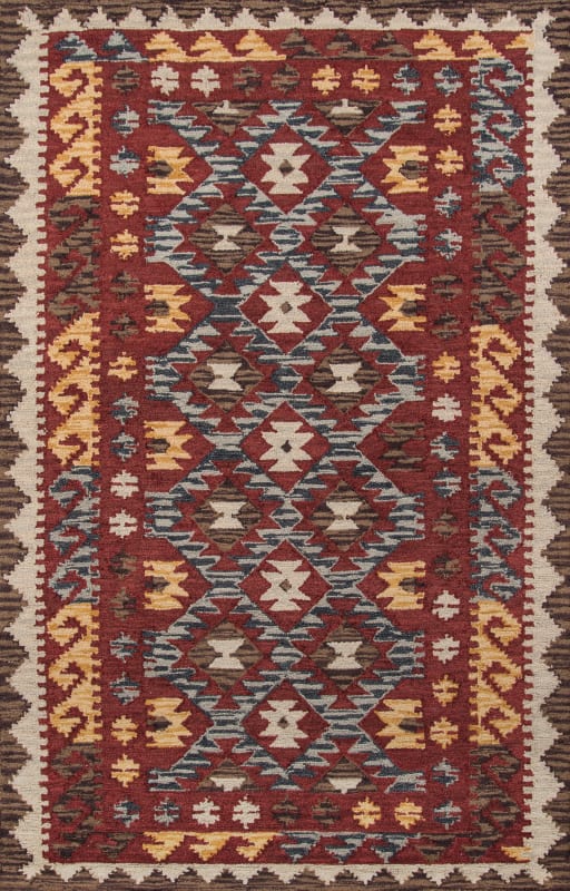 TANGITAN-7RED2030 - Momeni - Tangier - Red TAN-7 - 2' X 3'