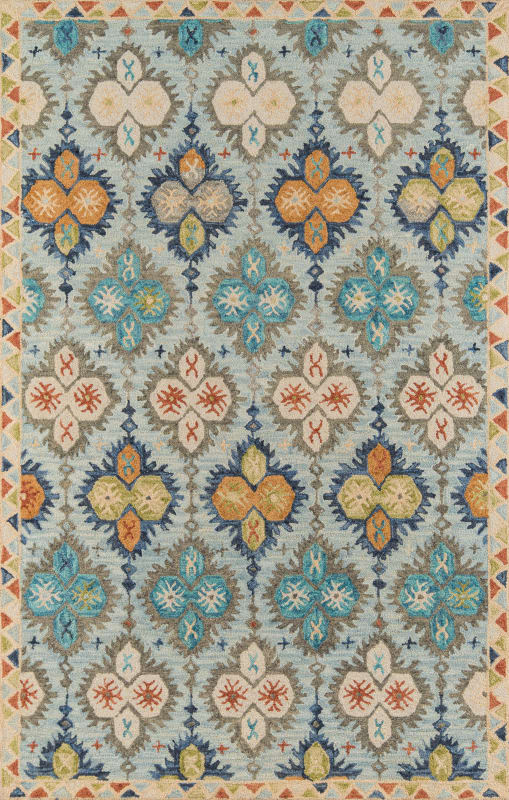 TANGITAN17BLU2030 - Momeni - Tangier - Blue TAN17 - 2' X 3'