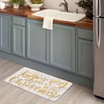 Dri-Pro Cushion Mat - Holiday Flakes Teal 4872-19433 - small 