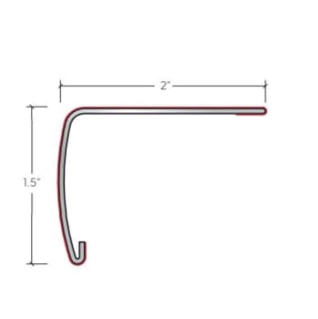 VXL-VG49 Rimu - Karndean - VersaEdge XL Stair Nose 46 7/8" - VXL-VG49 Rimu