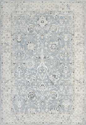 AL247604580 - Dynamic Rugs - ANNALISE - Blue Beige 7604-580 - 2' x 3.11'