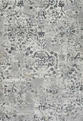 QU4625010190 - Dynamic Rugs - QUARTZ - Light Grey 25010-190 - 3.11' x 5.7'