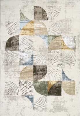 ZT9126657999 - Dynamic Rugs - MERIT - Grey Multi 6657-999 - 7.1' x 10.1'