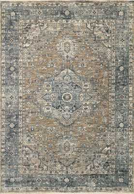 DK696644850 - Dynamic Rugs - DAKOTA - Beige Blue 6644-850 - 5.3' x 7.7'