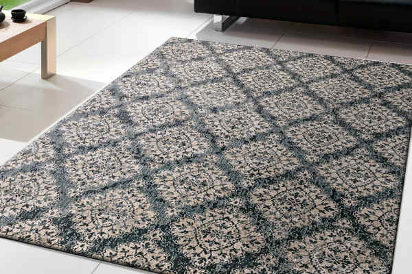 ME24985015119 - Dynamic Rugs - MELODY - Blue 985015-119 - 2' x 3.7'