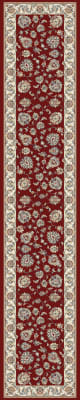 AN28573651464 - Dynamic Rugs - ANCIENT GARDEN - Red Ivory 57365-1464 - 2.2' x 7.7'