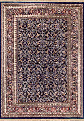 BR91272240520 - Dynamic Rugs - BRILLIANT - Navy 72240-520 - 7.1' x 10.1'
