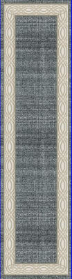 YA281770590 - Dynamic Rugs - YAZD - Blue Grey 1770-590 - 2' x 7.7'