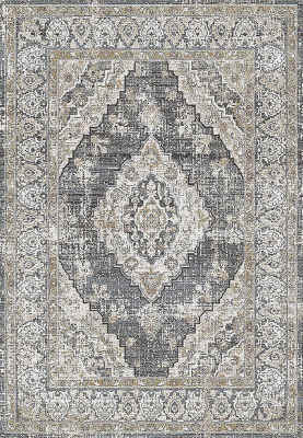 JZ696795988 - Dynamic Rugs - JAZZ - Grey Taupe Beige 6795-988 - 5.3' x 7.7'