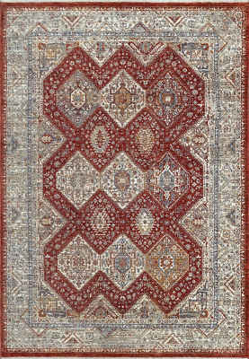 DK10146641399 - Dynamic Rugs - DAKOTA - Red Multi 6641-399 - 9' x 12'
