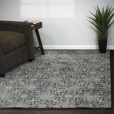 ANCIENT GARDEN - Steel Blue 57162-3696 - Dynamic Rugs - ANCIENT GARDEN - Steel Blue 57162-3696