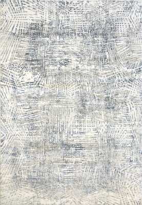 ZN468341950 - Dynamic Rugs - ZEN - Grey Blue 8341-950 - 3.11' x 5.7'