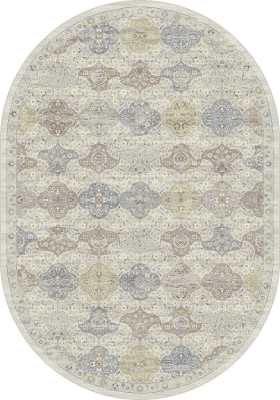 ANOV35572799295 - Dynamic Rugs - ANCIENT GARDEN - Cream Multi 57279-9295 - 2.7' x 4.7' Oval