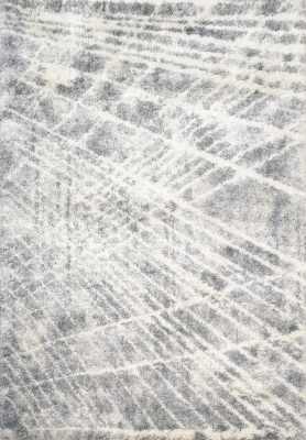 RV693544190 - Dynamic Rugs - REVERIE - Cream Grey 3544-190 - 5.3' x 7.7'