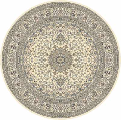 ANR8571196464 - Dynamic Rugs - ANCIENT GARDEN - Ivory 57119-6464 - 7.1' Round