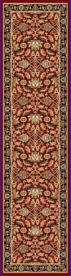 YA281744310 - Dynamic Rugs - YAZD - Red 1744-310 - 2' x 7.7'