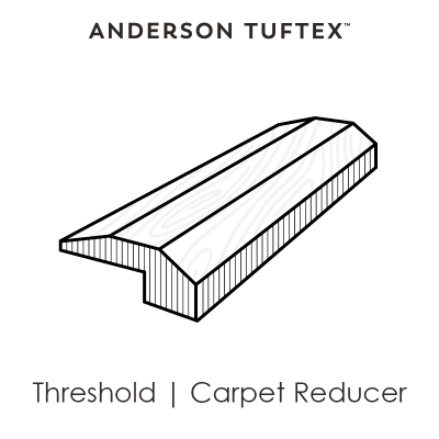ATH12-17040 Chestnut (END) - Anderson Tuftex - Baby Threshold - ATH12-17040 Chestnut (END)