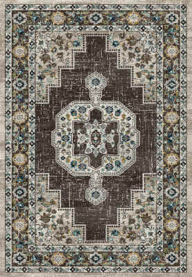 ZO9126620199 - Dynamic Rugs - ZODIAC - Grey 6620-199 - 7.1' x 10.1'