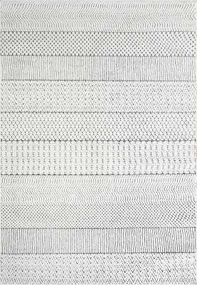 LT9128140190 - Dynamic Rugs - LOTUS - Ivory Grey 8140-190 - 7.1' x 10.1'