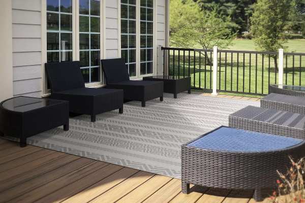 TS9126410891 - Dynamic Rugs - TESSIE - Beige Grey Ivory 6410-891 - 7.1' x 10'