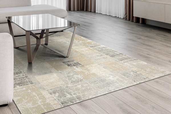 ANNALISE - Grey Beige Charcoal 7610-989 - Dynamic Rugs - ANNALISE - Grey Beige Charcoal 7610-989