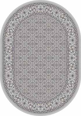 ANOV69570119666 - Dynamic Rugs - ANCIENT GARDEN - Soft Grey Cream 57011-9666 - 5.3' x 7.7' Oval