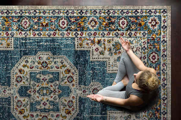 ZODIAC - Blue Multi 6620-159 - Dynamic Rugs - ZODIAC - Blue Multi 6620-159