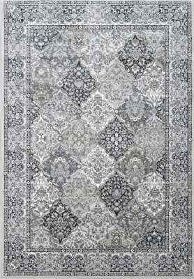 AN46570089696 - Dynamic Rugs - ANCIENT GARDEN - Cream Grey 57008-9696 - 3.11' x 5.7'