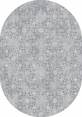 ANOV35571624666 - Dynamic Rugs - ANCIENT GARDEN - Light Blue 57162-4666 - 2.7' x 4.7' Oval