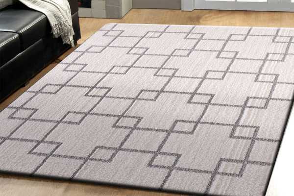 SI465901119 - Dynamic Rugs - SILKY SHAG - Ivory Silver 5901-119 - 3.11' x 5.7'