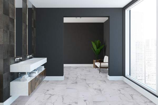 VTRCALLEG12X24-5MM-12MIL - MSI Everlife - Trecento - Calacatta Legend