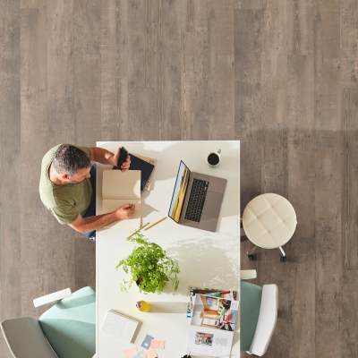 SCB138 - Karndean - Van Gogh Rigid Core - Smoked School Cedar