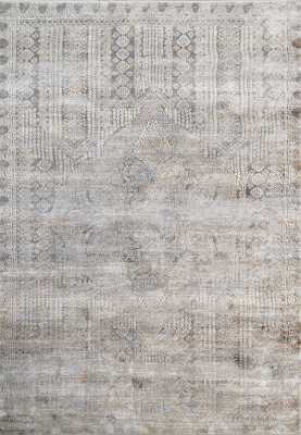 GD9121361915 - Dynamic Rugs - GOLD - Grey Ivory Navy 1361-915 - 7.1' x 10.1'