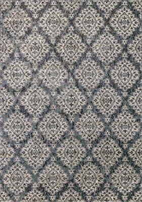 ME46985015119 - Dynamic Rugs - MELODY - Blue 985015-119 - 3.11' x 5.3'