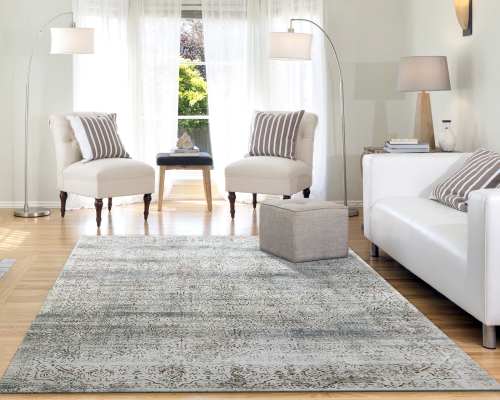 CW9127975999 - Dynamic Rugs - CAPELLA - Grey Multi 7975-999 - 7.1' x 10.1'