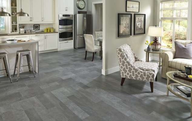MAR022 - Mannington - ADURA Max Rectangles - Meridian Steel