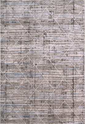 HW464801905 - Dynamic Rugs - HARLOW - Grey Blue 4801-905 - 3.11' x 5.3'