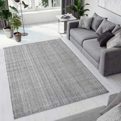 ALLEGRA - Grey White 2986-901 - Dynamic Rugs - ALLEGRA - Grey White 2986-901