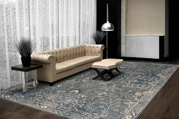 VX463585599 - Dynamic Rugs - SAVOY - Denim Multi 3585-599 - 3.11' x 5.7'