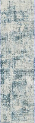 QU2827035150 - Dynamic Rugs - QUARTZ - Blue 27035-150 - 2.2' x 7.7'