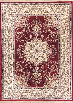 BR7107201330 - Dynamic Rugs - BRILLIANT - Red 7201-330 - 6.7' x 9.1'